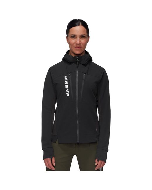 Mammut Black Aenergy So Hybrid Hooded Jacket