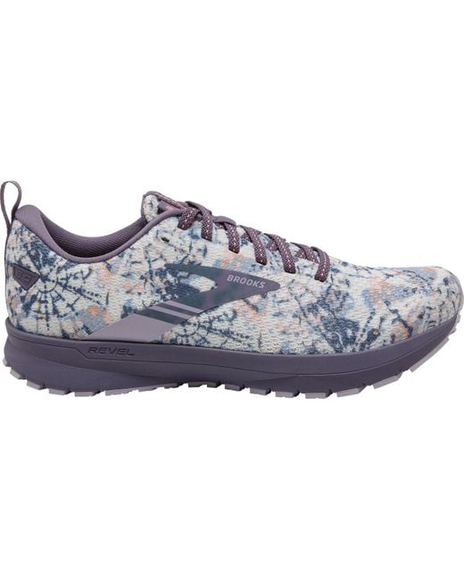 Brooks Revel 5 Running Shoe in Blue Lyst