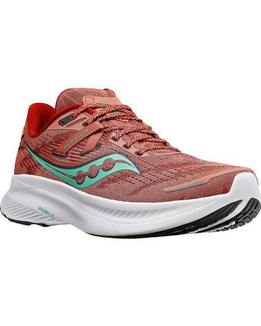 Saucony Gray Guide 16 Wide Running Shoe