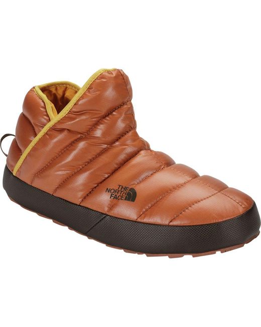The North Face Brown Thermoball Eco Traction Bootie for men
