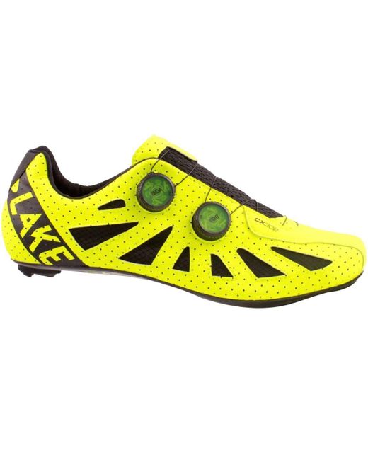 Lake Yellow Cx302 Narrow Cycling Shoe