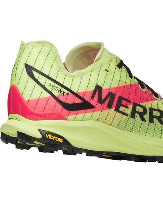 Merrell Green Mtl Skyfire 2 Matryx Trail Running Shoe