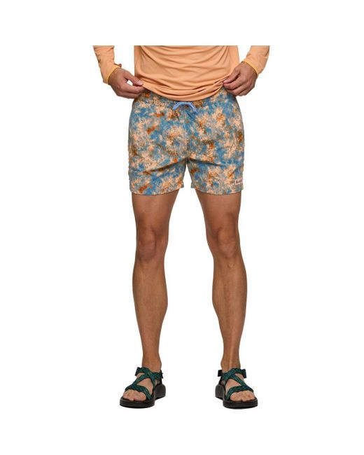 COTOPAXI Blue Brinco 5In Print Short