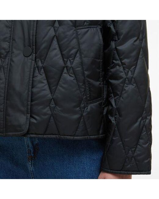 Barbour Black Bernadette Quilted Jacket