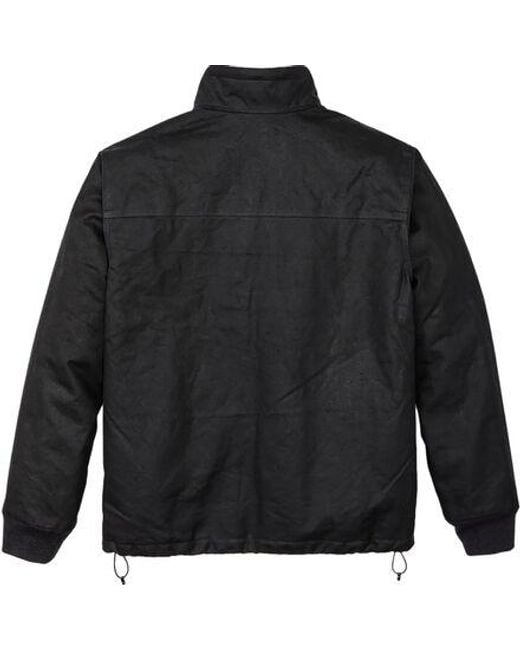 Filson Black Tin Cloth Primaloft Jacket