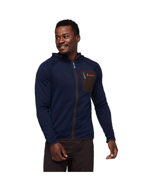 COTOPAXI Otero Fleece Full-zip Hooded Jacket in Blue for Men | Lyst