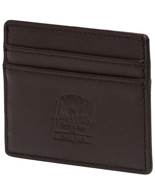 Herschel Supply Co. Black Charlie Leather Rfid Wallet