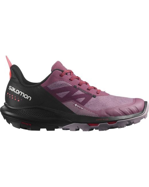 Salomon Synthetic Outpulse Gtx Hiking Shoe in Purple | Lyst