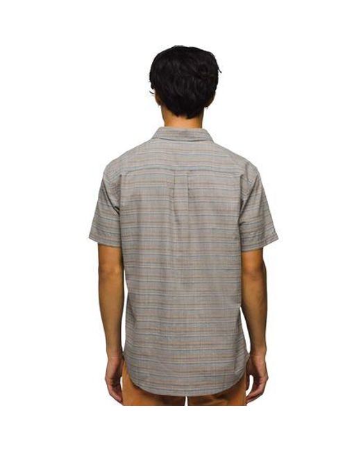 Prana Gray Groveland Shirt for men