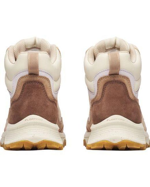 Merrell White Speed Solo Mxd Mid Wp Hiking Boot