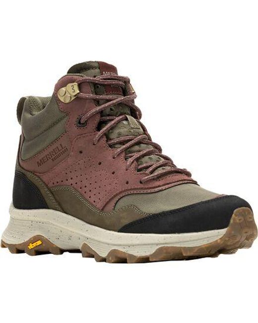 Merrell Brown Speed Solo Mid Wp Hiking Boot