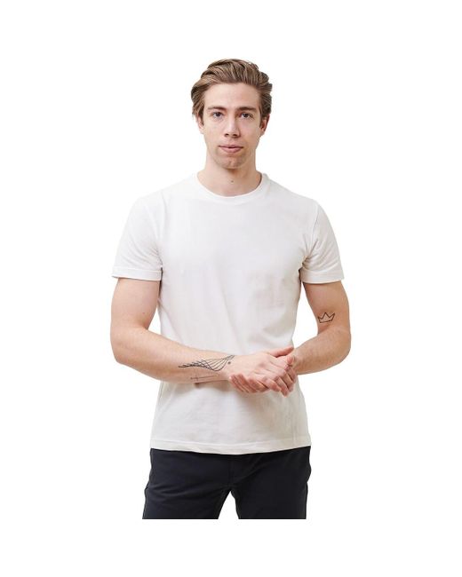 Western Rise White X Cotton T-Shirt for men