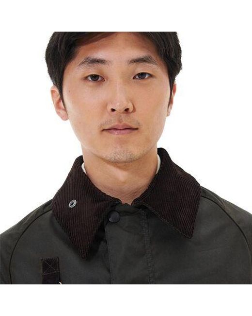 Barbour Black Spey Wax Jacket