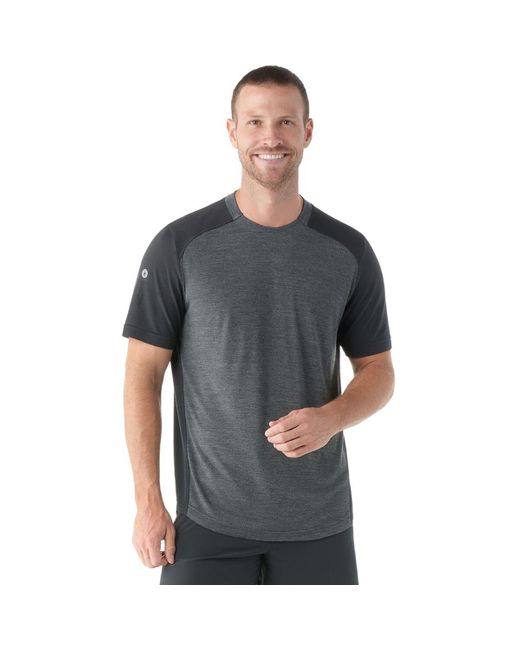 Smartwool Gray Men's Active Mesh Short-sleeve T-shirt for men