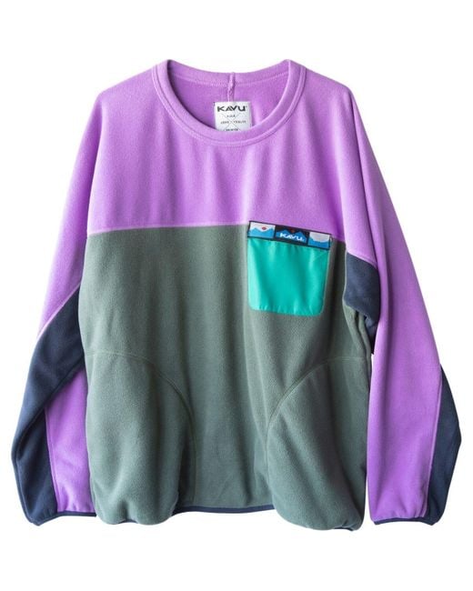 Kavu Pink Kelowna Pullover Sweatshirt