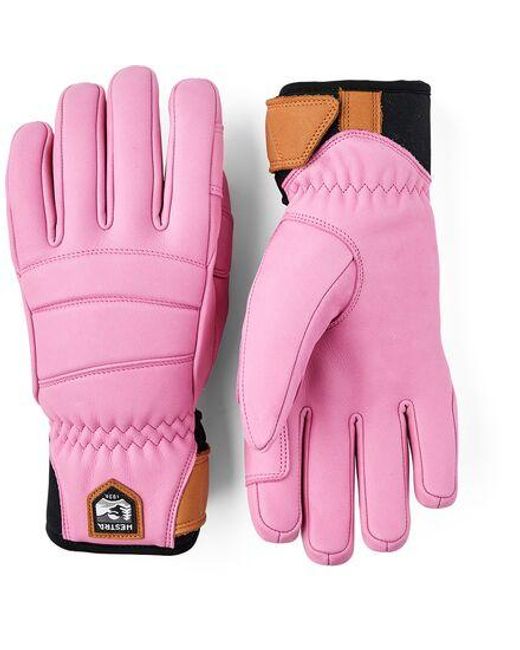 Hestra Pink Fall Line Glove