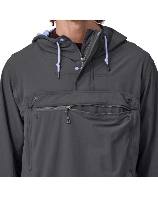 Patagonia Isthmus Anorak in Gray for Men Lyst