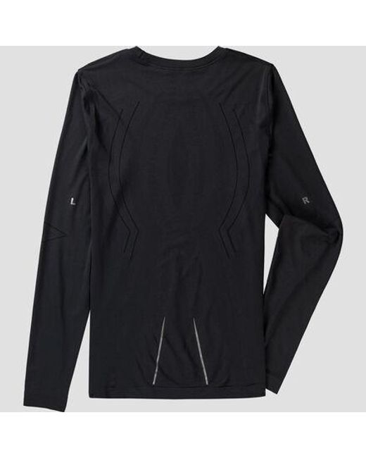 Falke Black Ru Long-Sleeve Shirt for men
