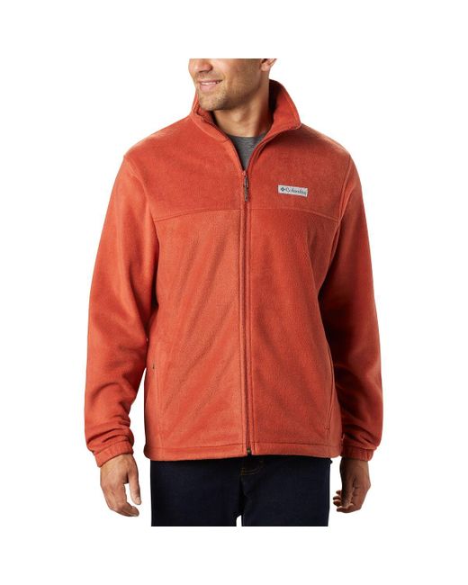 Columbia Red Steens Mountain Full Zip 2.0 Classic Fit Soft Fleece Jacket for men