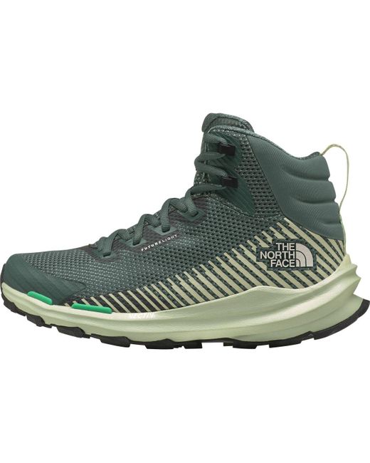 The North Face Green Vectiv Fastpack Mid Futurelight Hiking Boot