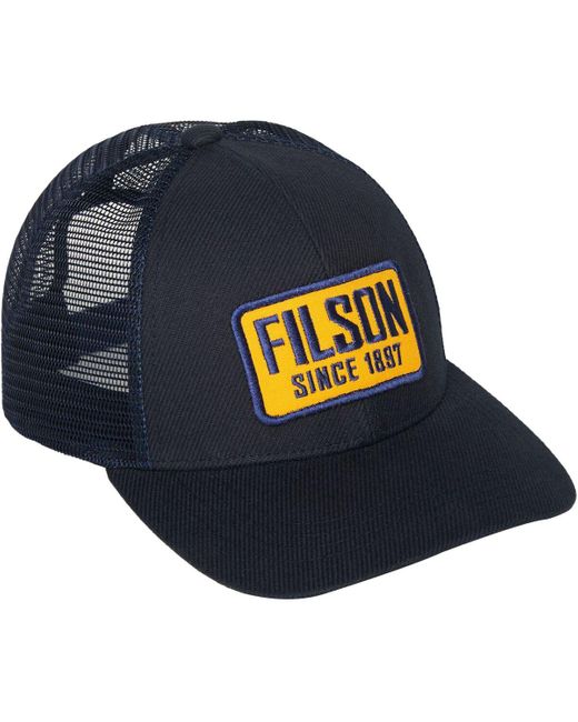 filson mesh snap back logger cap