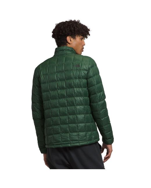 Green thermoball deals jacket