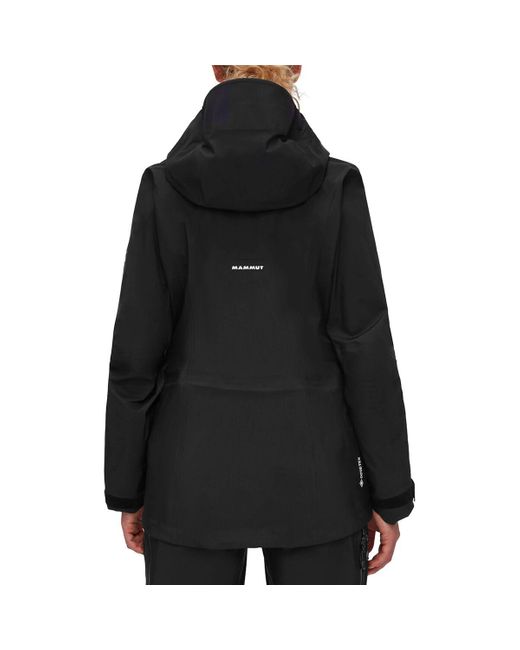 Mammut Eiger Free Advanced Hs Hooded Jacket in Black Lyst Mammut Eiger Free Advanced Hs Hooded Jacket in Black Lyst