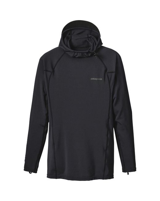 Patagonia Gray R0 Hooded Sun Shirt for men