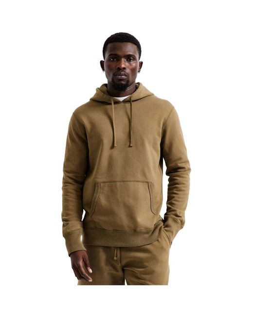 Reigning Champ Green Midweight Terry Pullover Hoodie