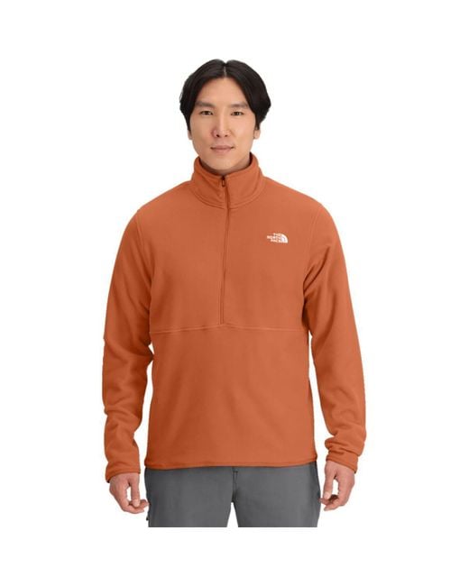 The North Face Brown Glacier Fleece 1/2-Zip Jacket