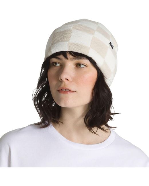 white vans beanie