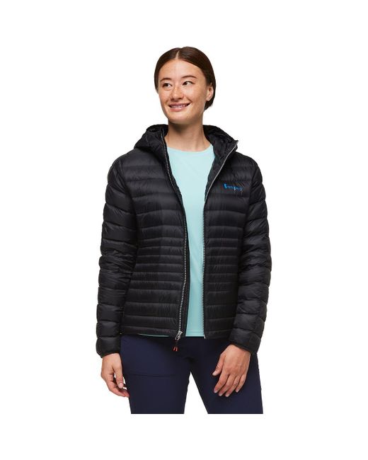 COTOPAXI Fuego Hooded Down Jacket in Black | Lyst