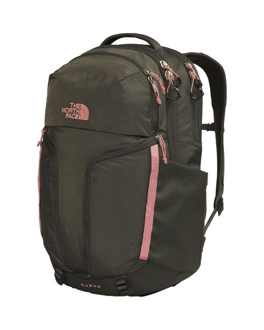 The North Face Surge 31l Backpack in Green Lyst