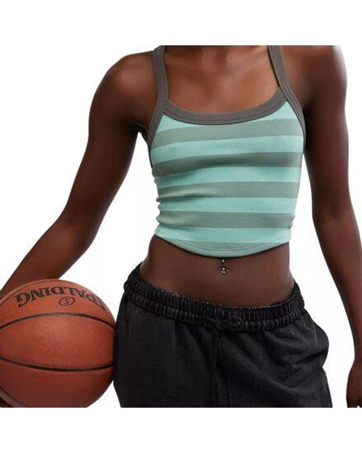 Fp Movement Green All Clear Striped Cami