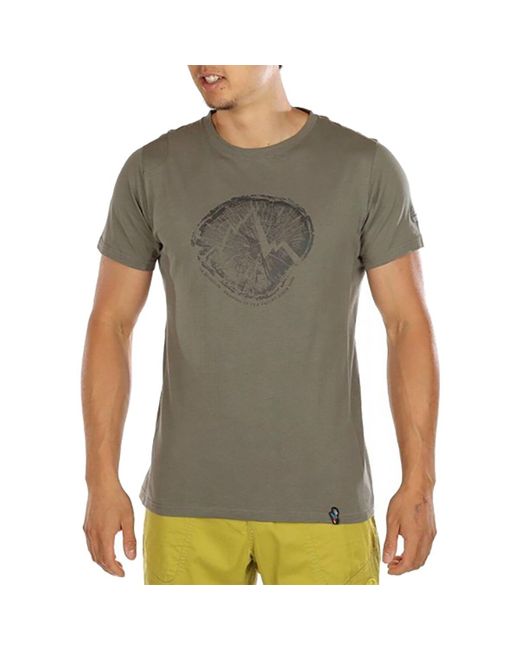 La Sportiva Green Cross Section T-Shirt for men