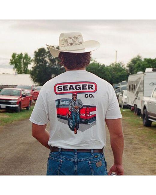 Seager Co. White Wooderson T-Shirt