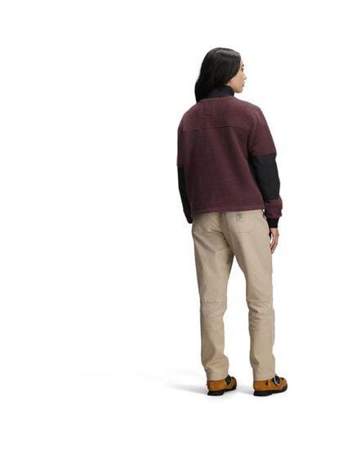 Topo Red Summit Rise Full-Zip Jacket