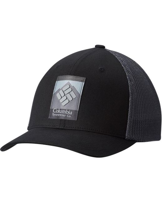 Columbia Black Mesh Baseball Hat for men