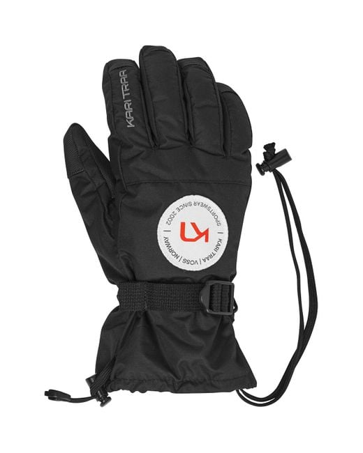 Kari Traa Black Agnes Ski Glove