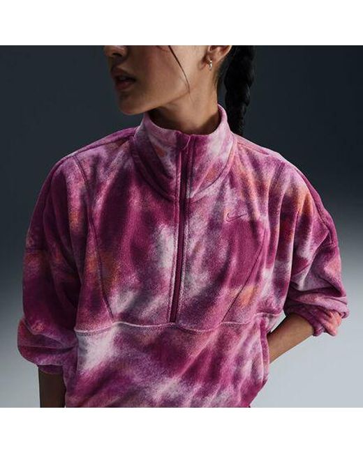 Nike Purple One Tf Aop Polar Jacket