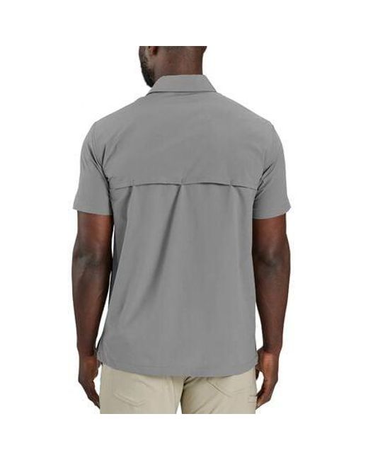 Carhartt Gray Force Sun Defender Relaxed Fit Lightweight Shirt for men
