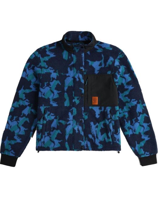 Topo Blue Summit Rise Full-Zip Jacket