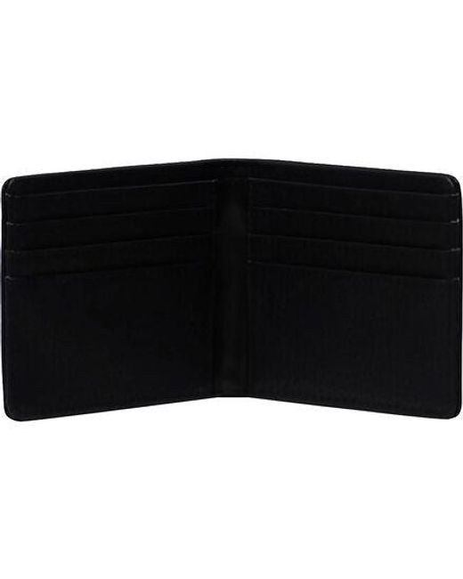 Herschel Supply Co. Black Roy Vegan Leather Rfid Wallet