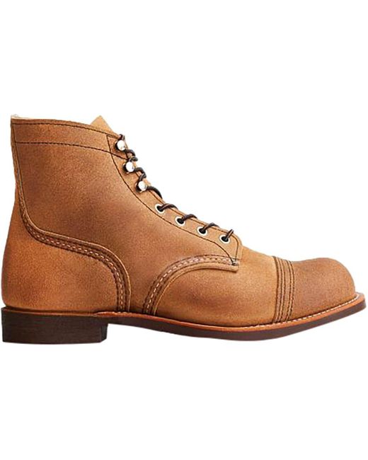 Red Wing Brown Wing Heritage Iron Ranger Wide Boot for men