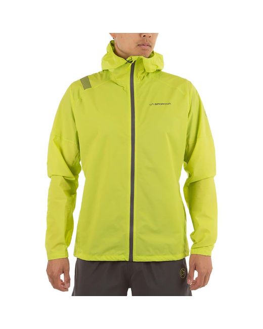 La Sportiva Yellow Pocketshell Jacket for men
