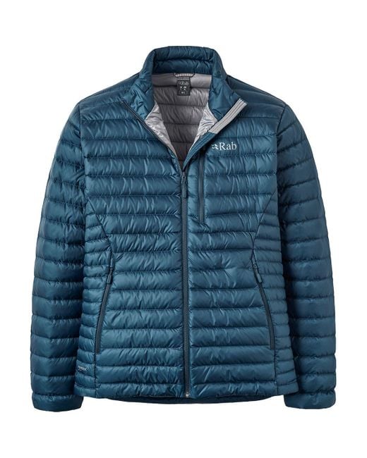 Rab Blue Microlight Down Jacket