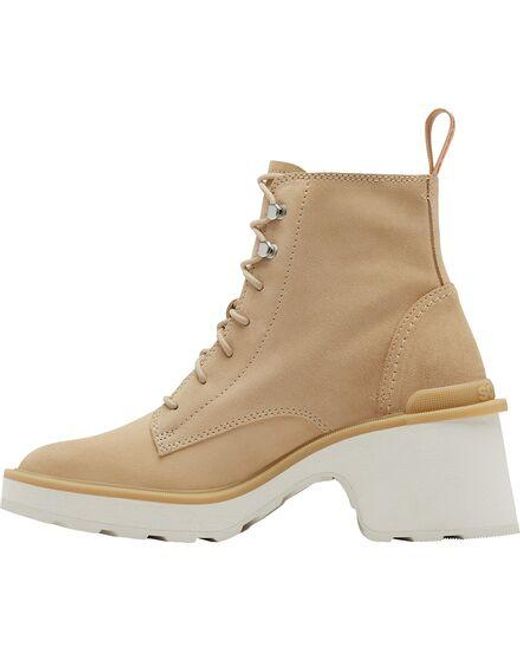 Sorel Natural Hi-Line Heel Lace Boot
