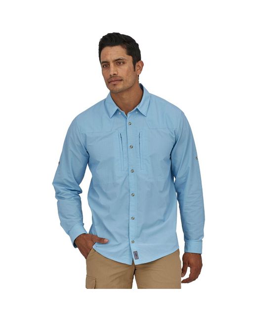 Patagonia Blue Sun Stretch Shirt for men