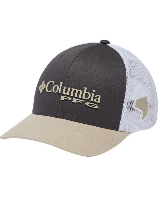 Columbia Multicolor Pfg Mesh Snap Back Ball Cap for men