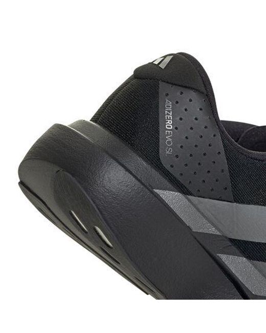 Adidas Black Adizero Evo Sl Running Shoe